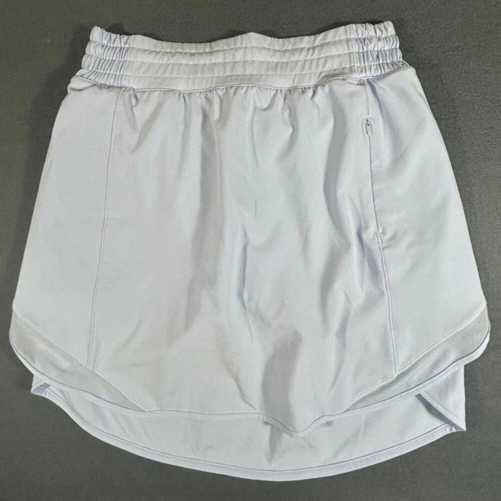 Lululemon Skort Skirt Women's Size 6 Blue Hotty Hot High-Rise Lined Pastel